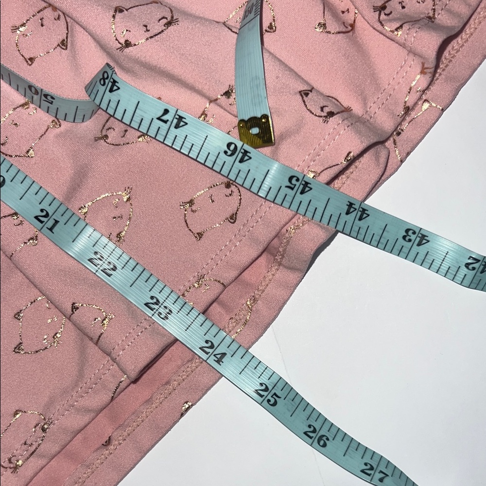 Adorable Pink Kids Dress with Gold Accents - Picture 5 of 7